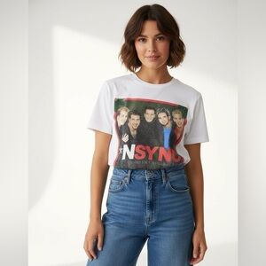 *NSYNC home for Christmas oversized T-shirt, size 2X